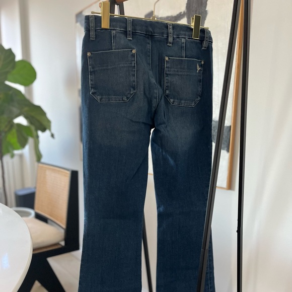 MiH Wide Leg Flare Medium Wash Jeans in size 27 - Picture 3 of 4